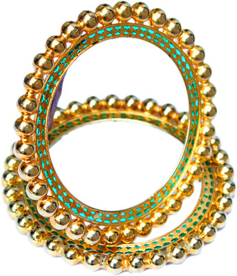 13% OFF on MDK Jewellers Copper Na Bangle Set Pack of 2