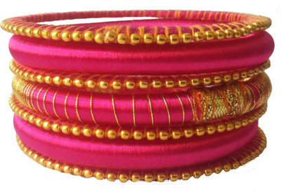 68% OFF on Kuhuk Thread Accessory Plastic Bangle Set Pack of 7