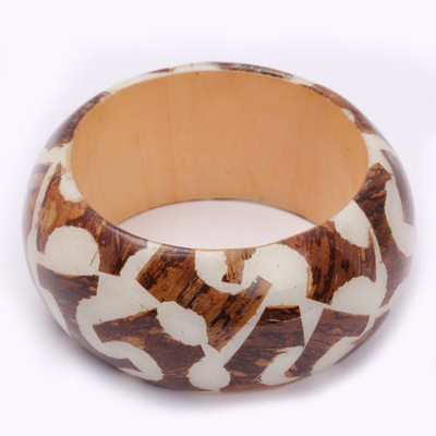 30% OFF on KhoobSurati Artistic Wood Bangle