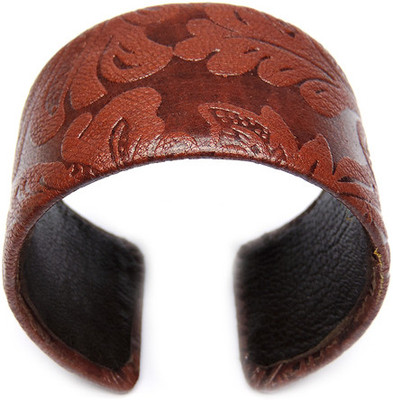 38% OFF on Silvantra Leather Cuff