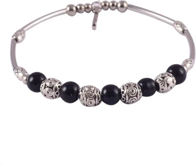 50% OFF on Jewelizer Tibetan Silver Alloy Charm Bracelet