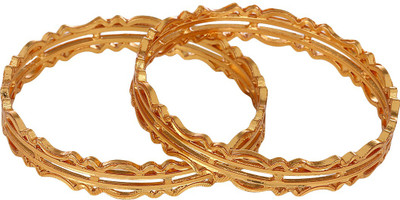 50% OFF on All Time Jewels Stylish Delight Alloy Bangle Set Pack of 2