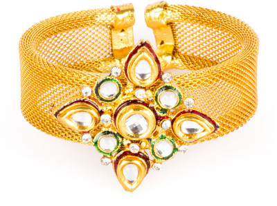 65% OFF on Subh SB Alloy Yellow Gold Plated Kada