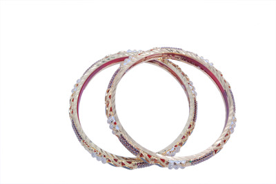 25% OFF on Karigari Fashion Jewels Simply Stylish Alloy Bangle Set Pack of 2