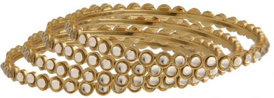 69% OFF on Vaishali Bindi and Bangles Brass, Copper Bangle Set Pack of 4
