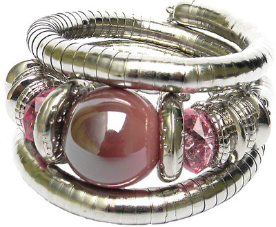 60% OFF on Swaraj Aarna Alloy Silver Plated Bracelet