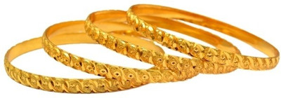 70% OFF on Pourni Brass Bangle Set Pack of 4