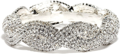 55% OFF on Bindhani Just Like Diamonds Alloy Cubic Zirconia Bangle 55% OFF on Bindhani Just Like Diamonds Alloy Cubic Zirconia Bangle