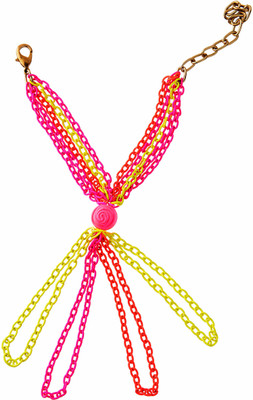 50% OFF on Rejuvenate Jewels Multicolor Metal Ring Bracelet