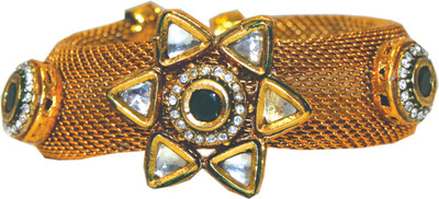 33% OFF on Bejeweled Copper Copper Plated Bangle Set Pack of 2