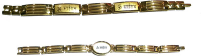 50% OFF on Swarnim Jewellers GLD_GLDBRAC Brass Bracelet Set Pack of 2
