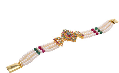 Pearls Cart Pretty Please Alloy Bracelet Pearls Cart Pretty Please Alloy Bracelet