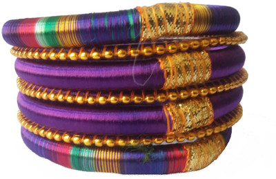 69% OFF on Kuhuk Thread Accessory Plastic Bangle Set Pack of 7