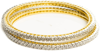 28% OFF on Joyas Stylish Brass Bangle Set Pack of 2 28% OFF on Joyas Stylish Brass Bangle Set Pack of 2