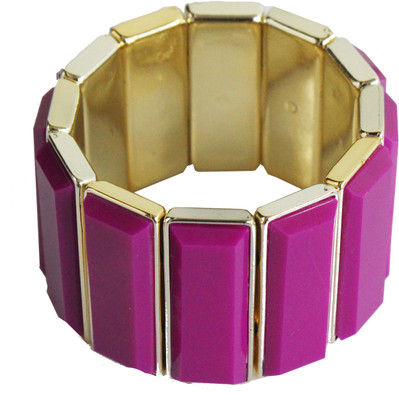 50% OFF on Veinice Br2918 Purple Square Alloy Bracelet