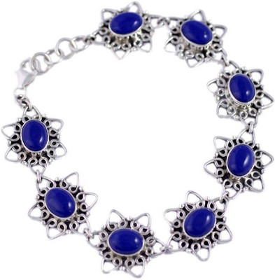 40% OFF on Designer Silver Silver Lapis Lazuli Bracelet