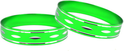 20% OFF on Antiformal Dimpled Beauty in a Definite Diva Brass, Metal Bangle Set Pack of 2