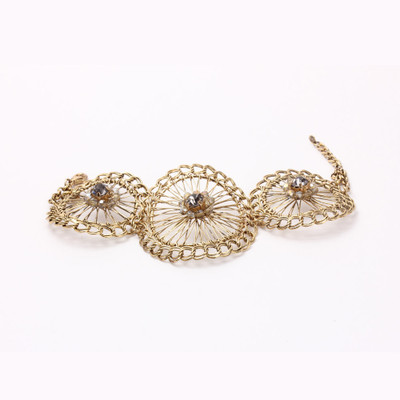 30% OFF on KhoobSurati Chakra Shaped Ethnic Metal Bracelet