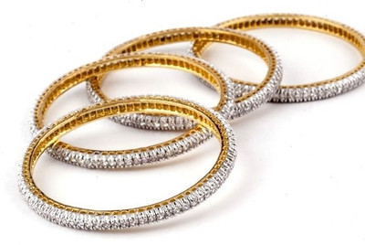 56% OFF on Moksh Jewels Alloy Bangle Set Pack of 4 56% OFF on Moksh Jewels Alloy Bangle Set Pack of 4