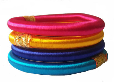 20% OFF on Kuhuk Thread Accessory Plastic Bangle Set Pack of 4