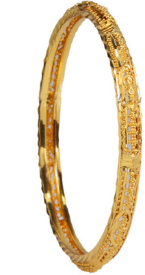 19% OFF on Karigari Fashion Jewels Metal, Alloy Goldplated Bangle