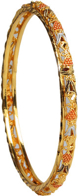 19% OFF on Karigari Fashion Jewels Metal, Alloy Goldplated Bangle