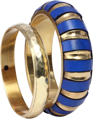 56% OFF on Orange Plum Jessica Alloy Bangle Set Pack of 2