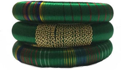 41% OFF on Kuhuk Thread Accessories Plastic Bangle Set Pack of 3