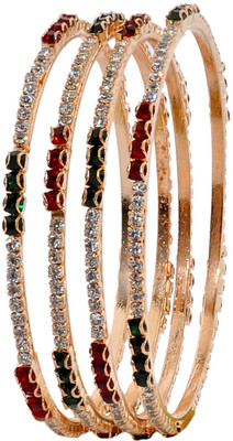 31% OFF on Maayra Sexy Stone Work Alloy Copper Plated Bangle Set Pack of 4 31% OFF on Maayra Sexy Stone Work Alloy Copper Plated Bangle Set Pack of 4