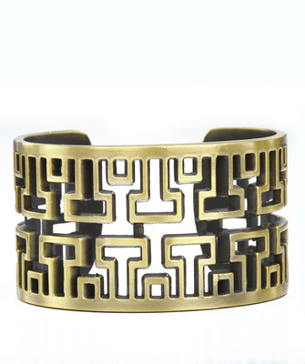 56% OFF on Madclozet Maze Theme Metal Bracelet