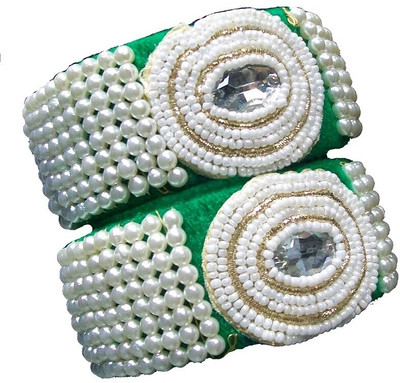 14% OFF on Kalp Minigreen Alloy Bangle Pack of 2