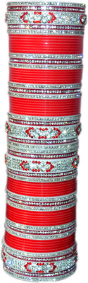 16% OFF on J.D.H Bridal Acrylic Enamel Plated Chudas Pack of 78
