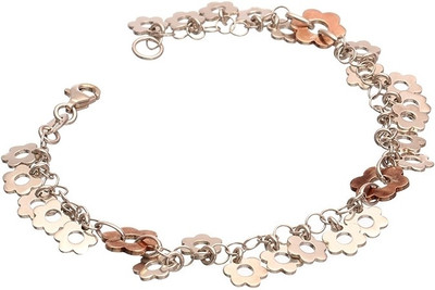 20% OFF on Glitterz Princess Flowers Sterling Silver Sterling Silver Plated Bracelet