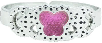 50% OFF on Angel Glitter Pink Butterflies Beauty Bliss Acrylic, Metal Bracelet
