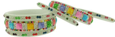 38% OFF on Jewellery.Creation Traditional Fashion Plastic Bangle Set Pack of 6