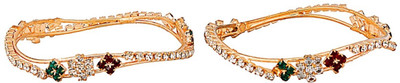 28% OFF on Sharnam Art Stone Bangle Pack of 2