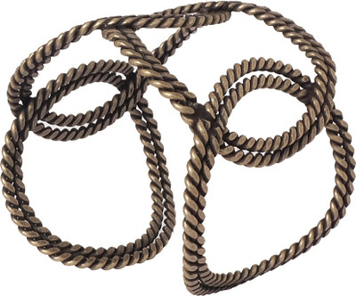 53% OFF on Super Drool Antique Gold Metal Braided Alloy Cuff 53% OFF on Super Drool Antique Gold Metal Braided Alloy Cuff