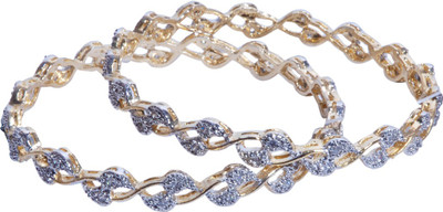 25% OFF on Karigari Fashion jewels Simply Stylish Alloy Bangle Set Pack of 2