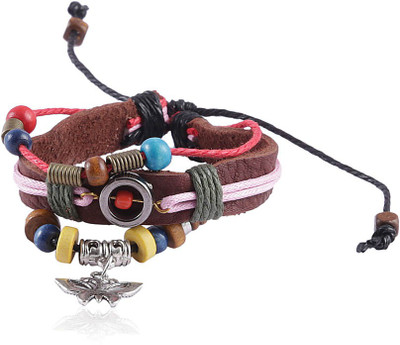 50% OFF on Jewelizer Faux Leather Bracelet