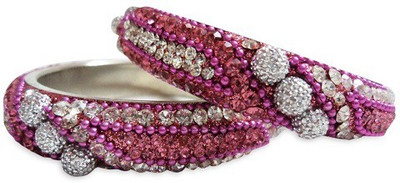 46% OFF on Anitafusion Ranisa Metal Bangle Set Pack of 2