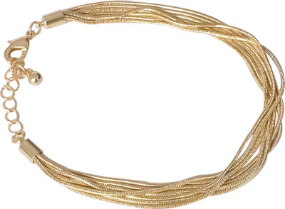 58% OFF on Super Drool Funky Antique Silver Chains Alloy Bracelet