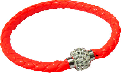 72% OFF on Jewelz CBR - 299-5045 Leather Bracelet