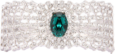 69% OFF on Eclat Brass Rhodium Plated Bracelet