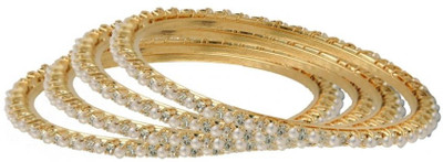 64% OFF on Vaishali Bindi and Bangles Brass, Copper Bangle Set Pack of 4