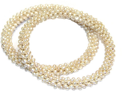 58% OFF on Amarsons Pearls Alloy Bangle Set Pack of 2 58% OFF on Amarsons Pearls Alloy Bangle Set Pack of 2