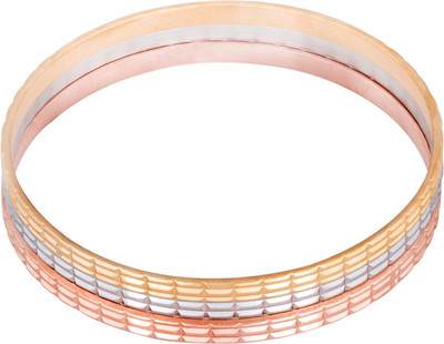 78% OFF on Sparkling Drop Princess Contemporary Fashion Delight Steel Rhodium Plated Bangle