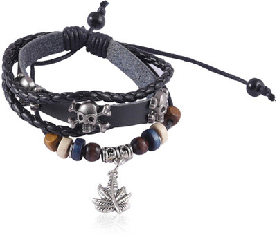 50% OFF on Jewelizer Faux Leather Bracelet