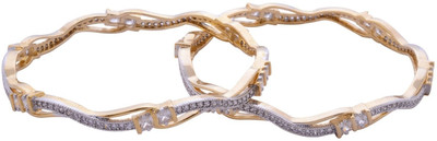 50% OFF on Affinity Jewellers Alloy 18K Yellow Gold Plated Bangle Set Pack of 2 50% OFF on Affinity Jewellers Alloy 18K Yellow Gold Plated Bangle Set Pack of 2