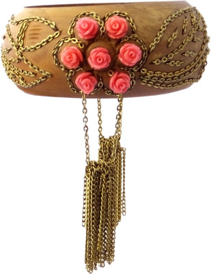 50% OFF on Rejuvenate Jewels Matt Wood Bangle