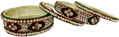 41% OFF on Jewellery.Creation Traditional Fashion Lac Bangle Set Pack of 6